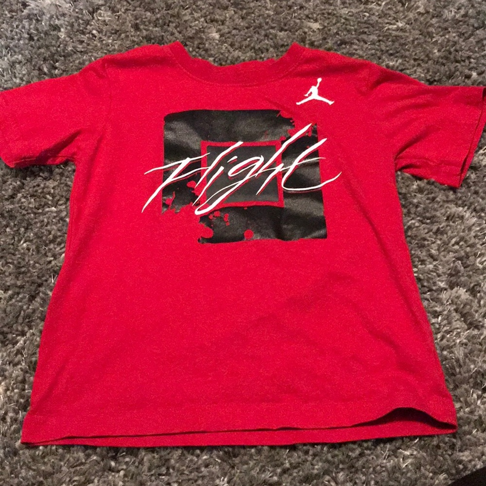 Red Jordan Shirt